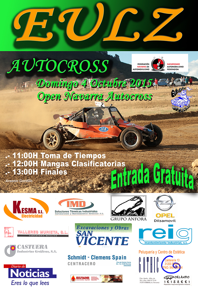 Gran participaci&oacute;n en el Autocross de Eulz.